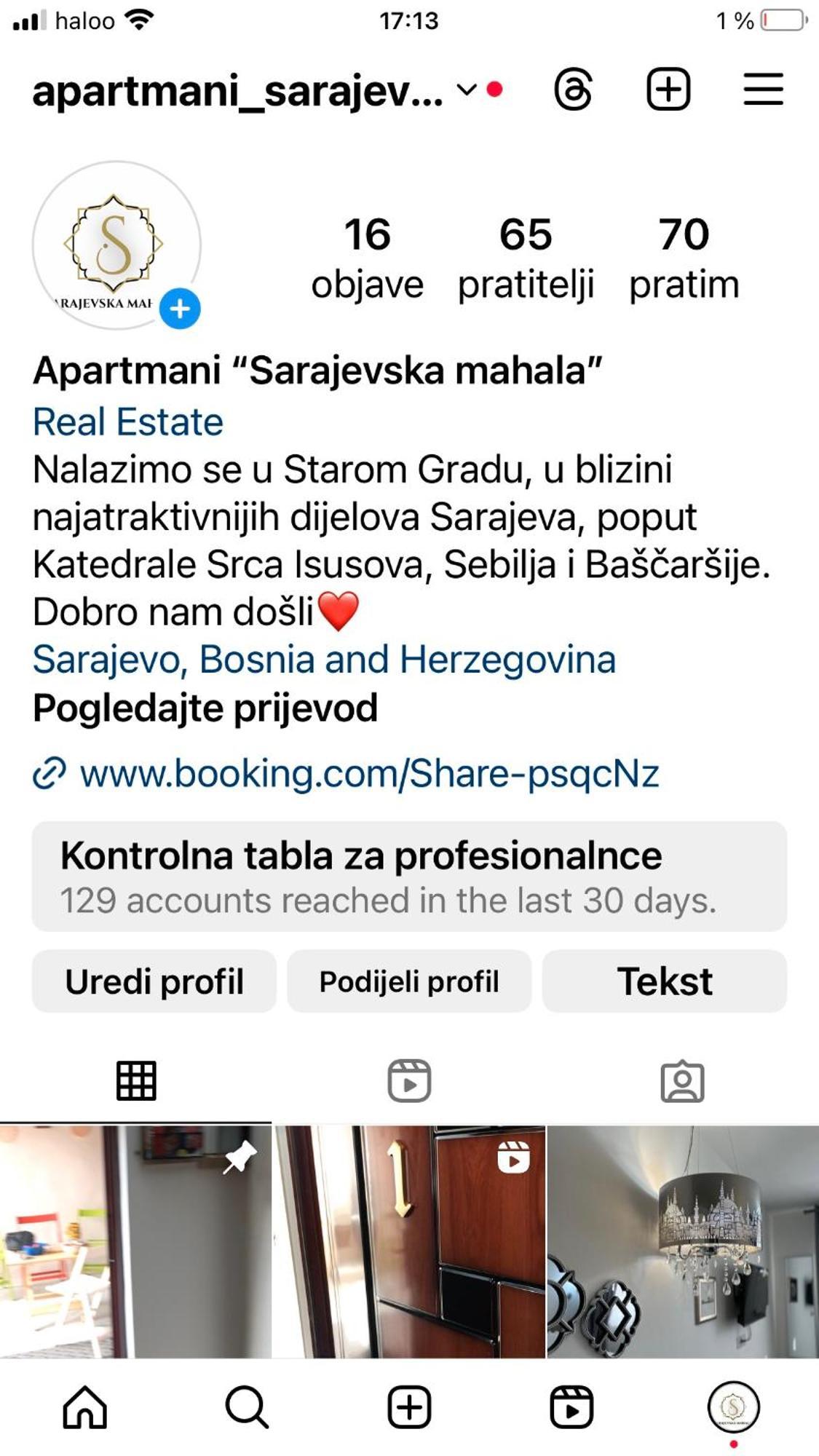 Appartamento Sarajevska Mahala SJJ Esterno foto